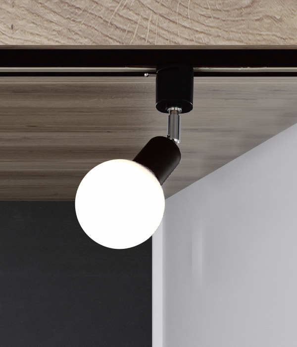 프리링 레일조명 레일등 블랙 화이트